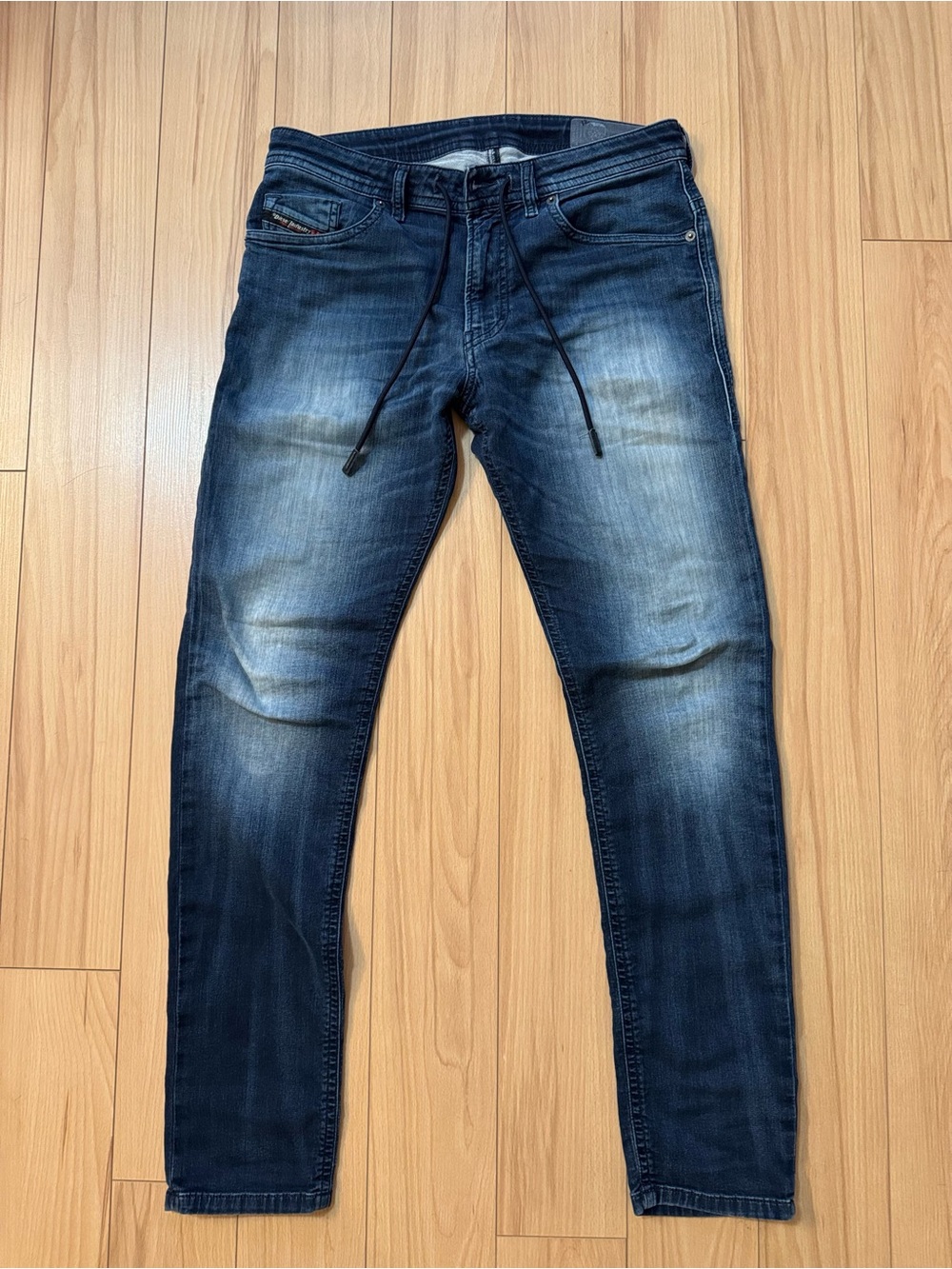 Diesel Thommer Jogg  Men's Indigo Fade Slim Jeans. 32 .